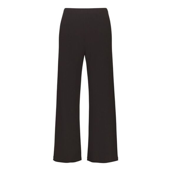 Skims NWT Soft Ribbed Lounge Pant in Onyx Size XS - Picture 2 of 5
